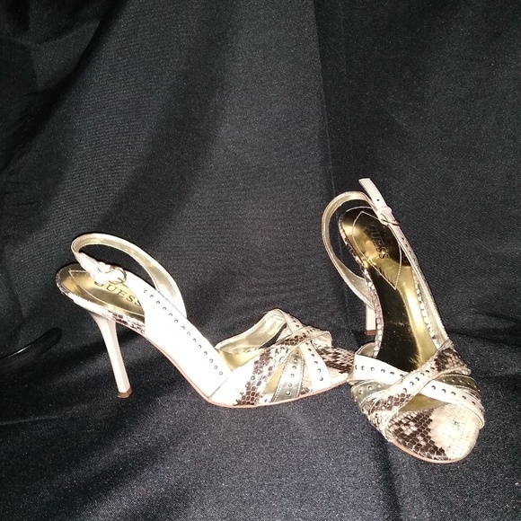 crocodile print heels